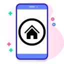 Samsung SM-A135F Galaxy A13 4G Home knop Samsung SM-A135F Galaxy A13 4G Home knop
