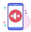 Volume / mute knop